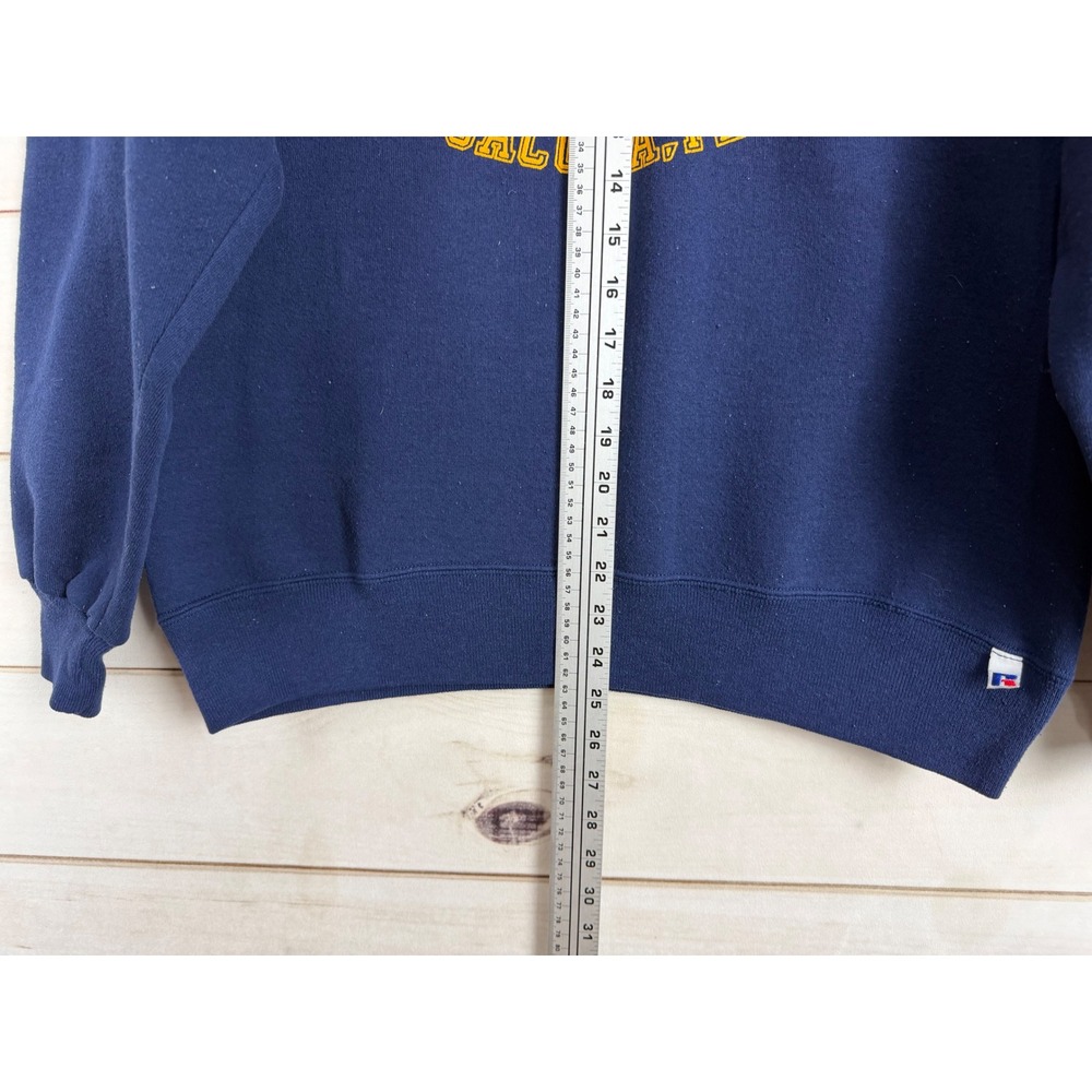 VTG Russell Athletic Sweatshirt Large Blue Naval Aviation Pensacola Florida - Picture 6 of 8